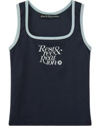 Rest&Recreation - Haut Sans Manches À Encolure Carrée - Lyst