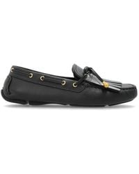 Jimmy Choo - Manon Tassel Leather Boat Shoes - Lyst