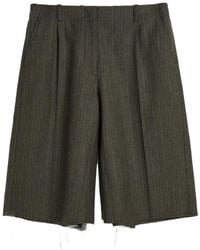 Our Legacy - Jumbo Pinstriped Shorts - Lyst