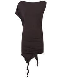 Pinko - Ruffled Mini Dress - Lyst