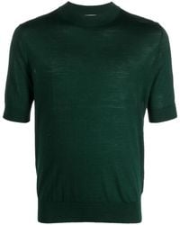 Ballantyne - Fine-Knit Wool T-Shirt - Lyst