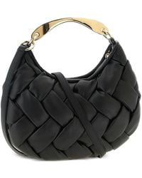 Twinset - Weaved Leather-Effect Tote Bag - Lyst