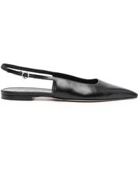 Aeyde - Fedora Leather Ballerina Shoes - Lyst