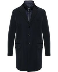 Fay - Layered Coat - Lyst