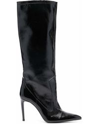 Ami Paris - Stiletto-heel Pointed-toe Boots - Lyst
