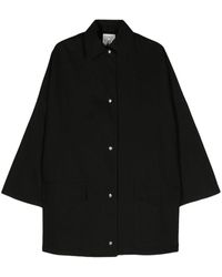 Totême - Drop-shoulder Twill Shirt Jacket - Lyst