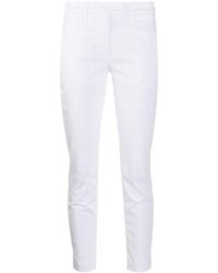 Dondup スリム テーパードパンツ - ホワイト
