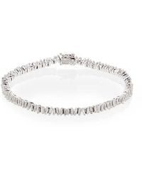 Suzanne Kalan - 18Kt Diamond Mini Tennis Bracelet - Lyst