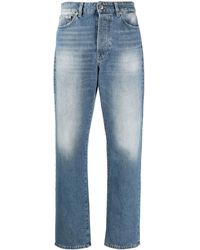 3x1 - Distressed Straight-Leg Jeans - Lyst