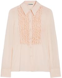 Jil Sander - ラッフル シャツ - Lyst