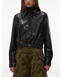 R13 - Giacca Con Orlo Elasticizzato - Lyst