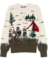 Junya Watanabe - Sweat À Imprimé Graphique - Lyst