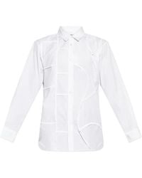 Comme des Garçons - Camisa Con Diseño Patchwork - Lyst