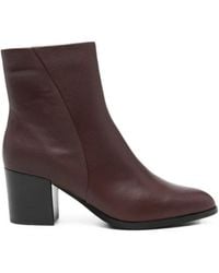Bruno Premi - Block-Heel Ankle Boots - Lyst