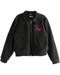 Enfants Riches Deprimes - Constructivist Suede Jacket - Lyst