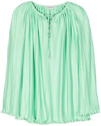 Lanvin - Pleated Tunic - Lyst