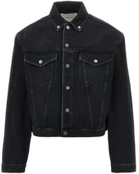 Entire studios - Shrunken Denim Jacket - Lyst