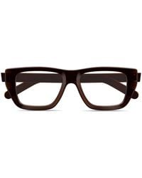 Gucci - Rectangle-Frame Glasses - Lyst