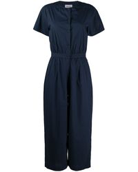 Woolrich Combinaison ample à taille resserrée - Bleu