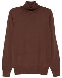 Aspesi - Jersey De Lana Con Cuello Vuelto - Lyst