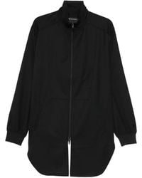 Y-3 - Zip-Up Coat - Lyst
