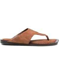 Ash - Stud-Embellished Thong Sandals - Lyst