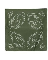 Etudes Studio - Foulard À Design Carré - Lyst