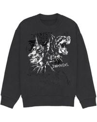 DOMREBEL - Puppy Sweatshirt - Lyst