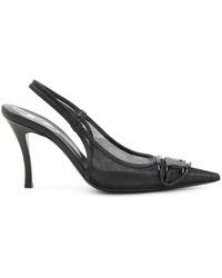 DIESEL - D-venus 90mm スリングバック パンプス - Lyst