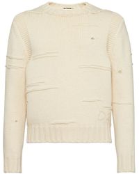 DSquared² - Embroidered-Logo Cotton Jumper - Lyst