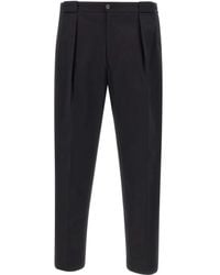 Briglia 1949 - Pleated Cotton Trousers - Lyst