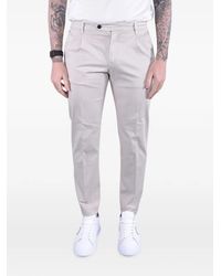 Eleventy - Pleated Garment-Dyed Chino Pants - Lyst