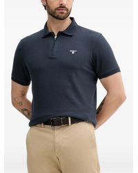 Barbour - Half-Zip Polo Shirt - Lyst