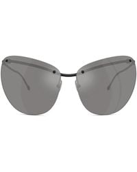 DIESEL - Wraparound-Frame Sunglasses - Lyst