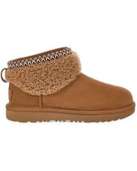 UGG - Stivaletti Classic Ultra Mini Curly - Lyst