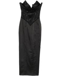 MITILIANE COUTURE - Crystal-Embellished Maxi Dress - Lyst