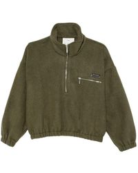 Song For The Mute - Half-Zip Chest-Pocket Sweater - Lyst