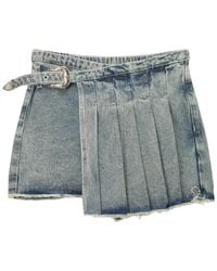 Musium Div. - Pleated Skorts - Lyst