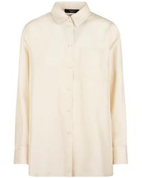 Weekend by Maxmara - Button-Up Pocket-Detail Shirt - Lyst
