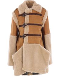 Sacai - Jas Met Houtje Touwtje Sluiting - Lyst