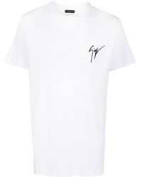 Giuseppe Zanotti - Logo-print Short-sleeve T-shirt - Lyst