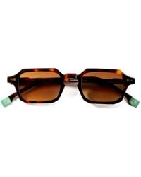 Kyme - Liam Geometric-Frame Sunglasses - Lyst