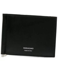 Ferragamo - Bi-Fold Wallet With Money Clip Accessories - Lyst