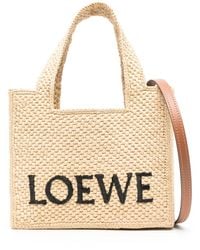 Loewe - ロエベ フォント トートバッグ ミニ - Lyst