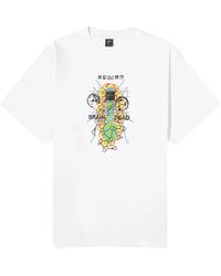 Brain Dead - Katoenen T-Shirt - Lyst