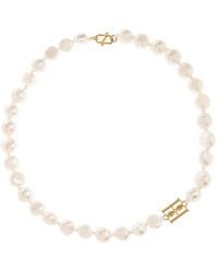 By Malene Birger - Freshwater-Pearl Necklace - Lyst