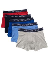 Polo Ralph Lauren - Logo-print 5-pack Boxer Shorts - Lyst