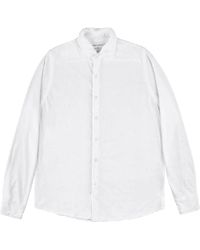 Original Vintage Style - Camisa de lino con botones y manga larga - Lyst