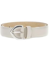 Bax Lab - Stone Embellished Leather Belt - Lyst
