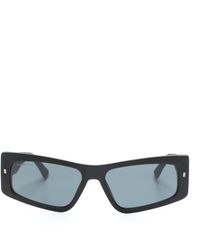 DSquared² - Icon Rectangle-frame Sunglasses - Lyst